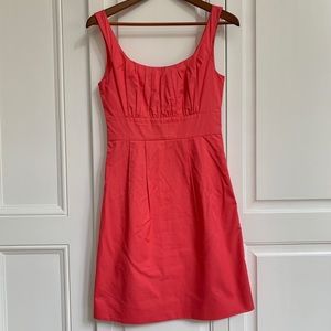 J crew coral dress